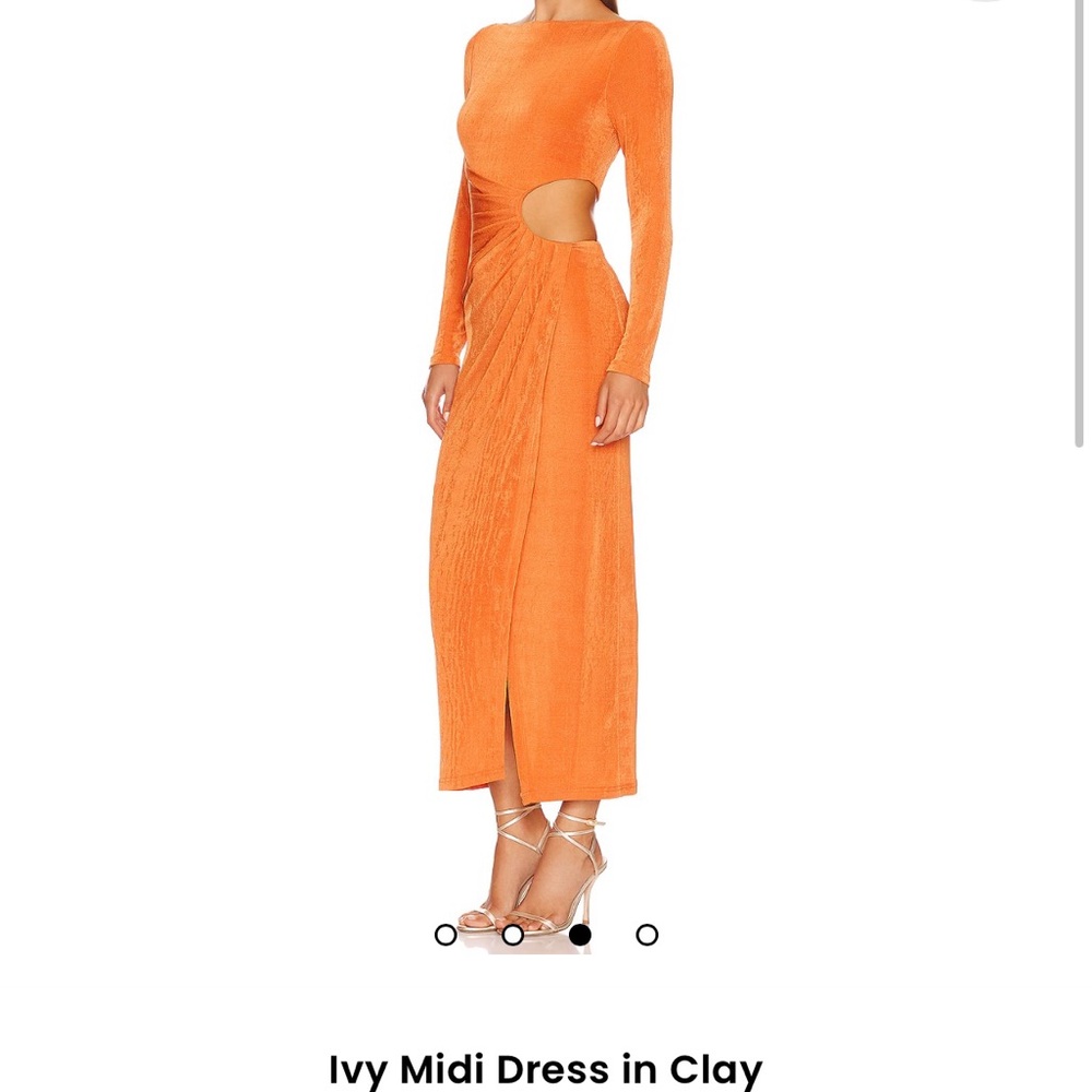 Significant Others Orange Dress Size 10